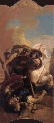 Giovanni Battista Tiepolo The death of t he consul Brutus in single combat with aruns china oil painting reproduction